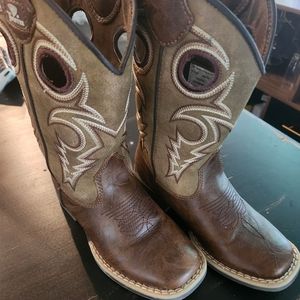 Toddler Boys Twister Square Toe Boots